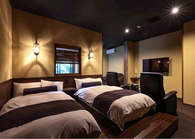 ベッドルームは、心からくつろげる上質な空間。